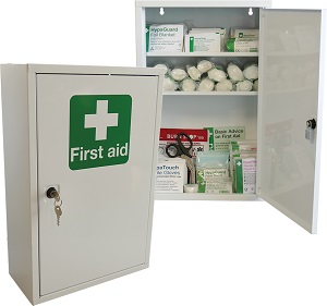 First Aid Stocked Cabinets